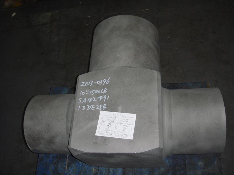 10 inchesFree forging valve body